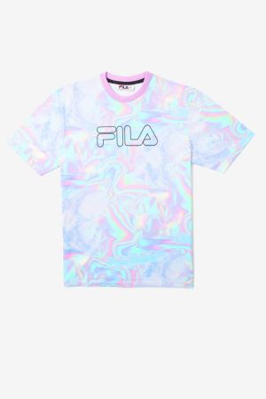 FILA Rowan Tee Shirts Multicolor,Mens Clothing | CA.WEDTHZ827